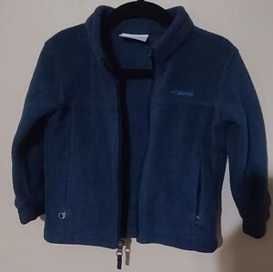 Columbia Kids Navy Fleece Jacket 2T Toddler